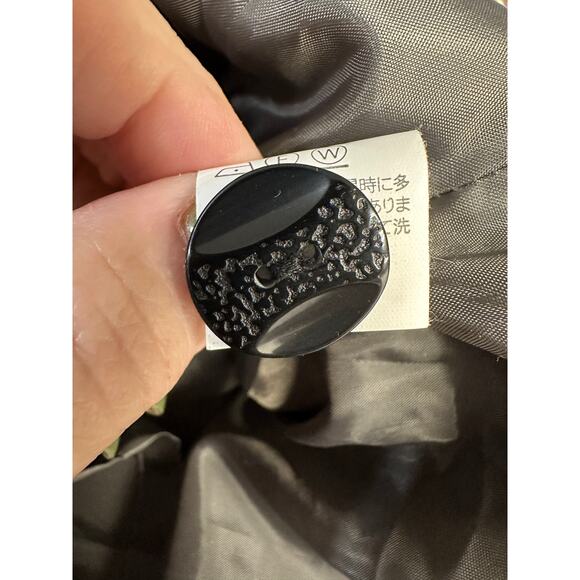 Trisha Tyler Vintage Plaid Wool Blend Jacket Medium Korea Old Money Retro Y2K - Picture 8 of 9